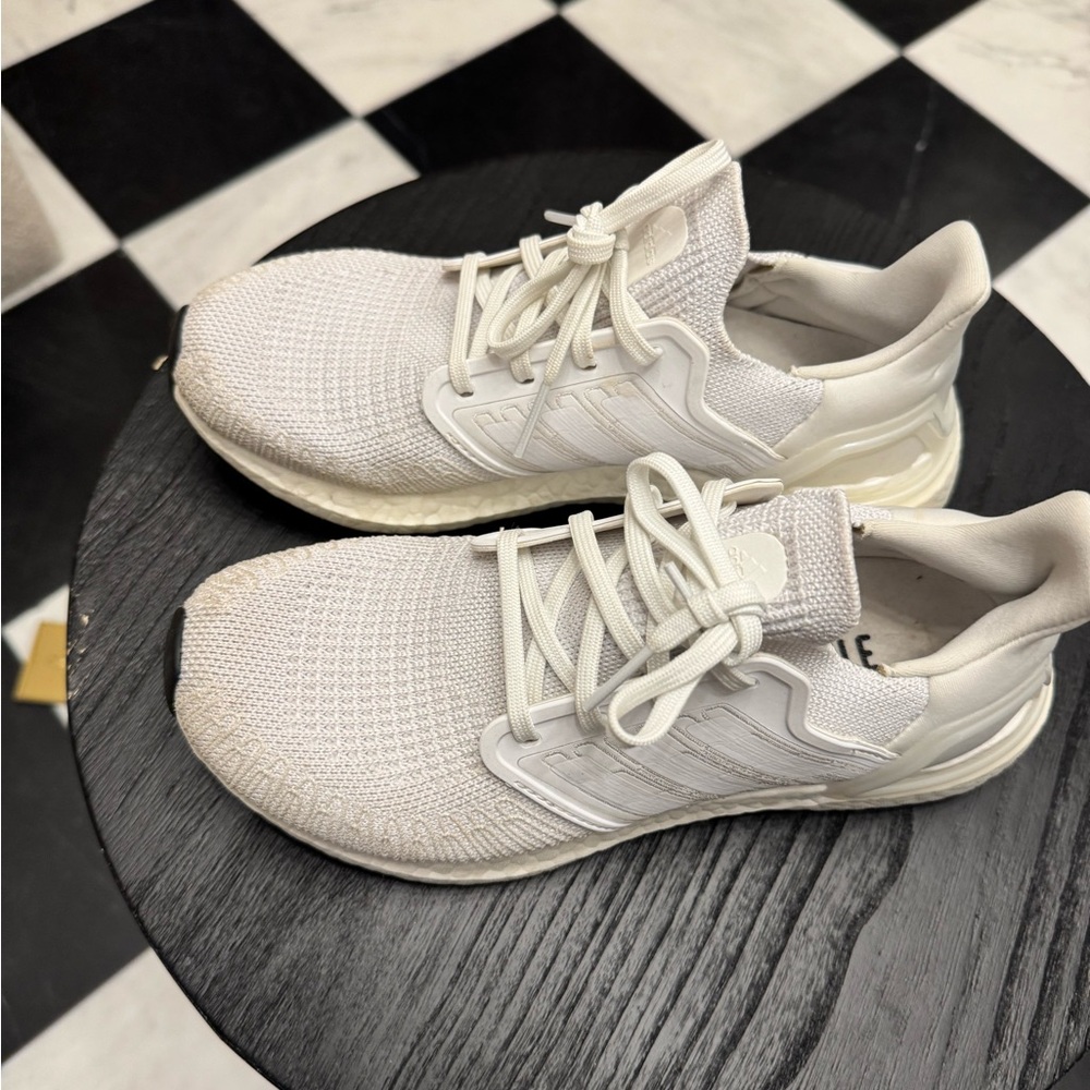 adidas White Athletic Shoes - Picture 3 of 5